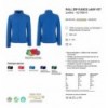 Толстовка Fruit of the Loom Lady-Fit Full Zip Fleece XL, черная