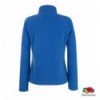 Толстовка Fruit of the Loom Lady-Fit Full Zip Fleece S, синя