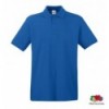 Теніска Fruit of the Loom Premium Polo S, синя