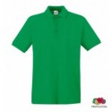 Теніска Fruit of the Loom Premium Polo M, зелена