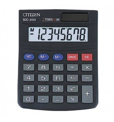 Калькулятор Citizen SDC-805II 8ми разрядный