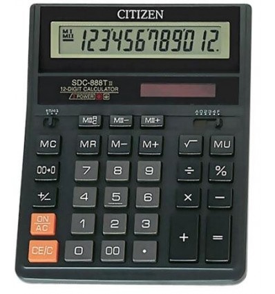 Калькулятор Citizen SDC-888T 12ти разрядный