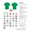 Футболка Fruit of the Loom Valueweight T, M, светло-серая