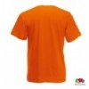 Футболка Fruit of the Loom Super Premium Tee L, оранжевая