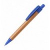 Ручка бамбуковая, синяя