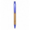 Ручка бамбуковая, синяя