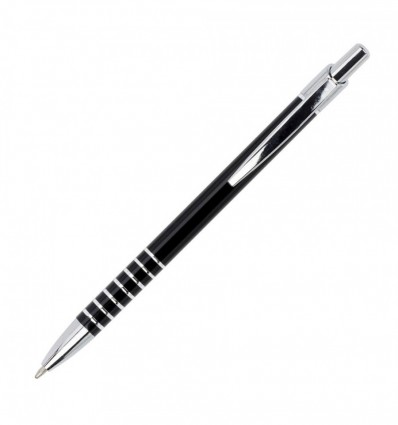 Ручка металева, чорна