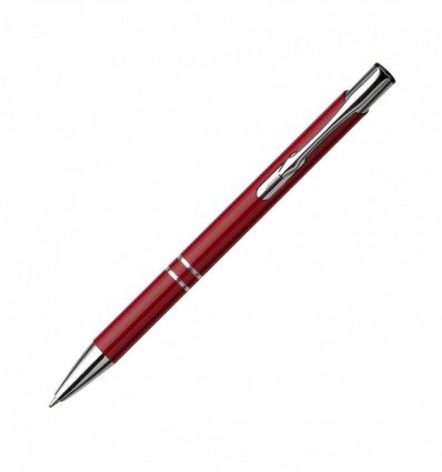 Ручка металлическая, красная