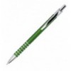 Ручка металлическая, зеленая