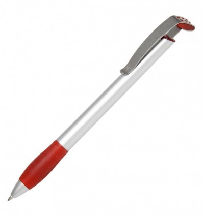 Ручка Ritter Pen Jet Set Silver, червона