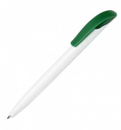 Ручка кулькова, пластикова, зелена