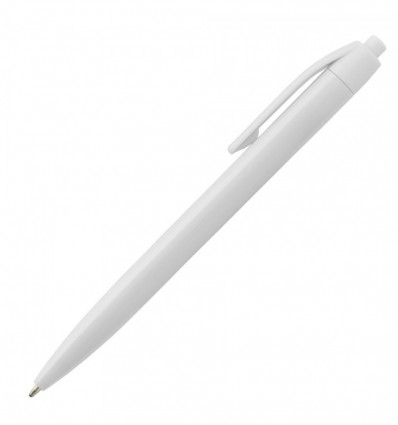 Ручка пластиковая, белая