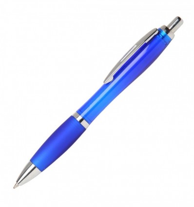 Ручка шариковая пластиковая, синяя