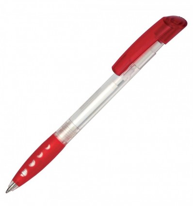 Ручка Ritter Pen Bubble Transparent, красная