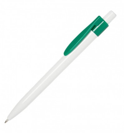 Ручка кулькова, пластикова, зелена