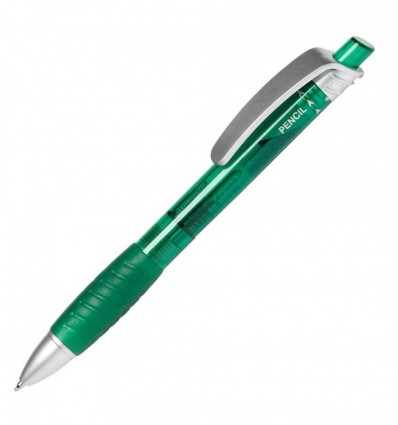 Ручка Ritter Pen Trick Transparent Silver, зелена