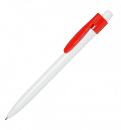 Ручка кулькова, пластикова, червона