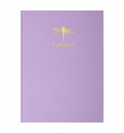 Книга канцелярская BUROMAX FAVOURITE, PASTEL, А4, 96 листов, клетка, офсет, твердая ламинированная о