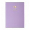 Книга канцелярская FAVOURITE, PASTEL, А4, 96 л., клетка, офсет, тв. обл., сиреневая ( BM.2400-426і)