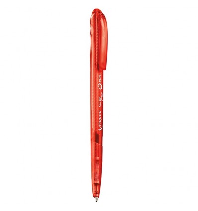 Кулькова ручка MAPED ICE CLIC автоматична 1мм червона
