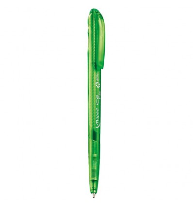 Шариковая ручка MAPED ICE CLIC автоматическая 1мм зеленый