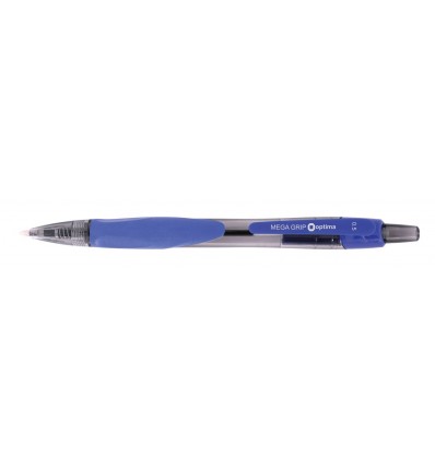 Кулькова ручка Optima MEGA GRIP синя