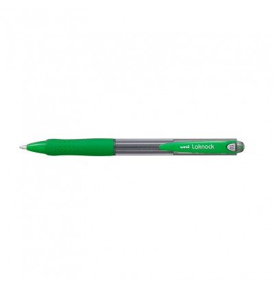 Кулькова ручка UNI Laknock автоматична зелена