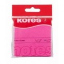 Стикеры Kores K47075 75x75мм 100л розовый
