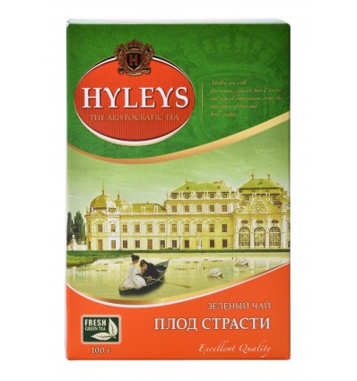Чай Hyleys Плод страсти зеленый байховый крупнолистовой 100г