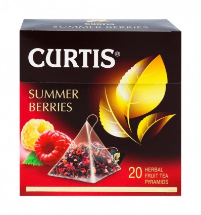 Чай Curtis Summer Berries з каркаде 1.7г*20шт (4823063703093)