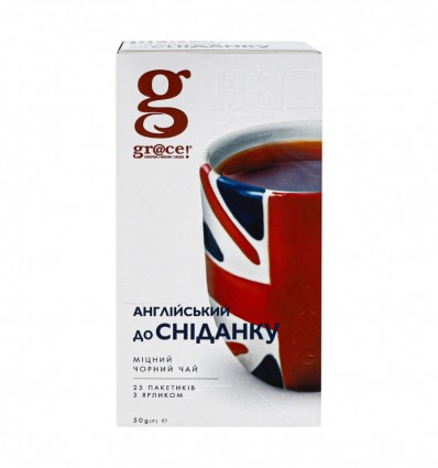 Чай G`tea! English Breakfast черный байховый 25х2г/уп