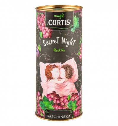Чай Curtis Secret Night черный байховый листовой 80г (4823063706568)