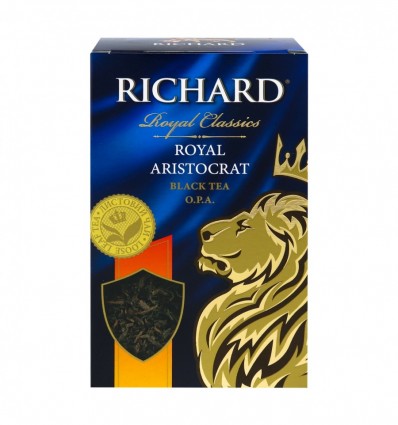 Чай Richard Royal Classics Royal Aristocrat чорний 80г (4823063702317)