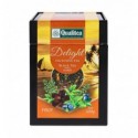 Чай Qualitea Delight черный с травами, гибискусом 100г (4791014012276)