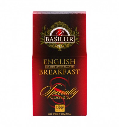 Чай Basilur Specially Classics English Breakfast черный 100г (4792252920675)