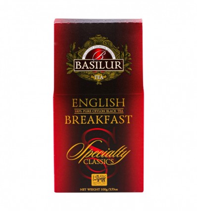 Чай Basilur Specially Classics English Breakfast чорний 100г (4792252920675)