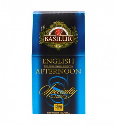 Чай Basilur Specially Classics English Afternoon черный 100г (4792252920682)