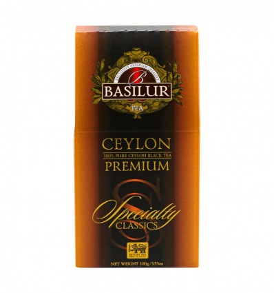 Чай Basilur Specially Classics Ceylon Premium черный 100г (4792252920699)