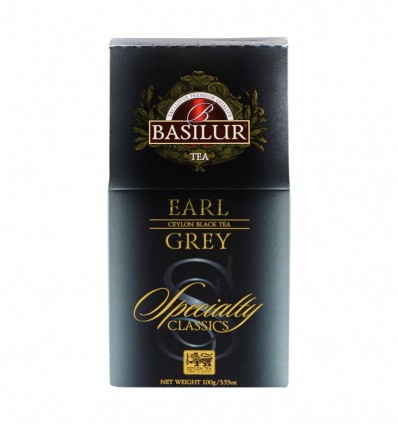 Чай Basilur Specially Classics Earl Grey черный 100г (4792252920705)