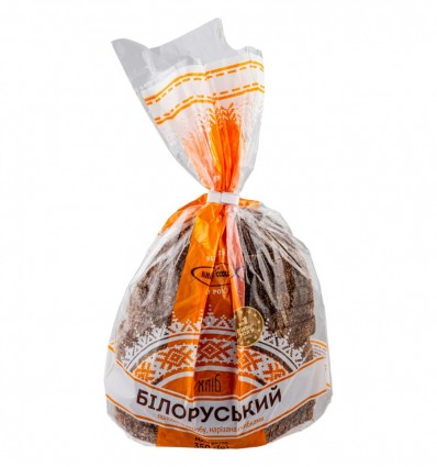 Хліб Київхліб Білоруський полов виробу нарізана скибк 350г (4820227210435, 4820136400040)