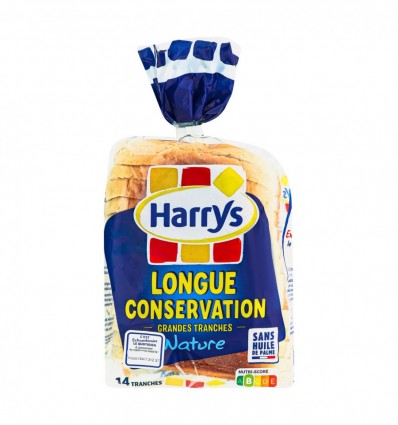 Хліб пшеничний Harrys American Sandwich 550г (3228851000315)