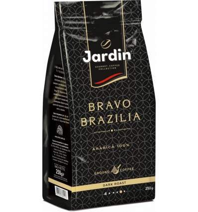 Кофе молотый JARDIN Bravo Brazilia 250гр