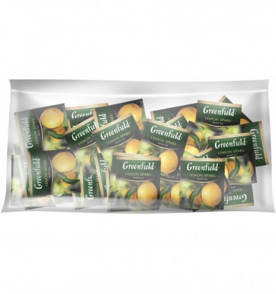 Чай Greenfield Lemon Spark 1.5гр х 100 пакетиків Хорека