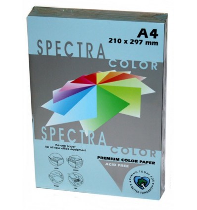 Цветная бумага Spectra Color Blue 180 голубой А4 75г/м² 500л (16.4069)