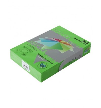 Цветная бумага Spectra Color Parrot 230 зеленый А3 160г/м² 250л (16.4461)