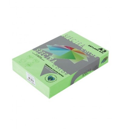 Цветная бумага Spectra Color Lagoon 130 светло-зеленый А3 75г/м² 500л (16.4078)