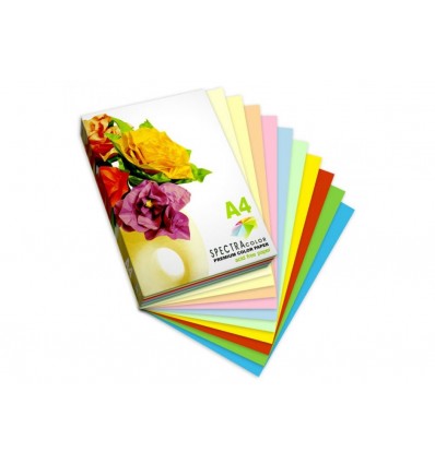 Кольоровий папір Spectra Color Rainbow Pack Deep інтенсив А4 160г/м² 50арк (16.4025)