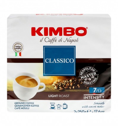 Кава Kimbo Classico мелена 500г (8002210100312)