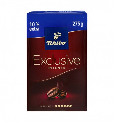 Кофе Tchibo Exclusive Intense молотый 275г (4061445050346)