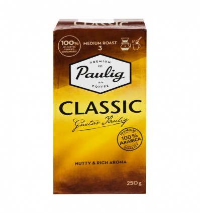 Кава Paulig Classic мелена 250г (6411300158102)